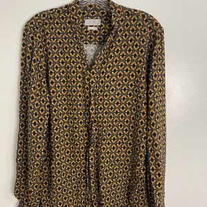 Zara Men’s printed blouse
